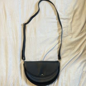 100% Leather crossbody